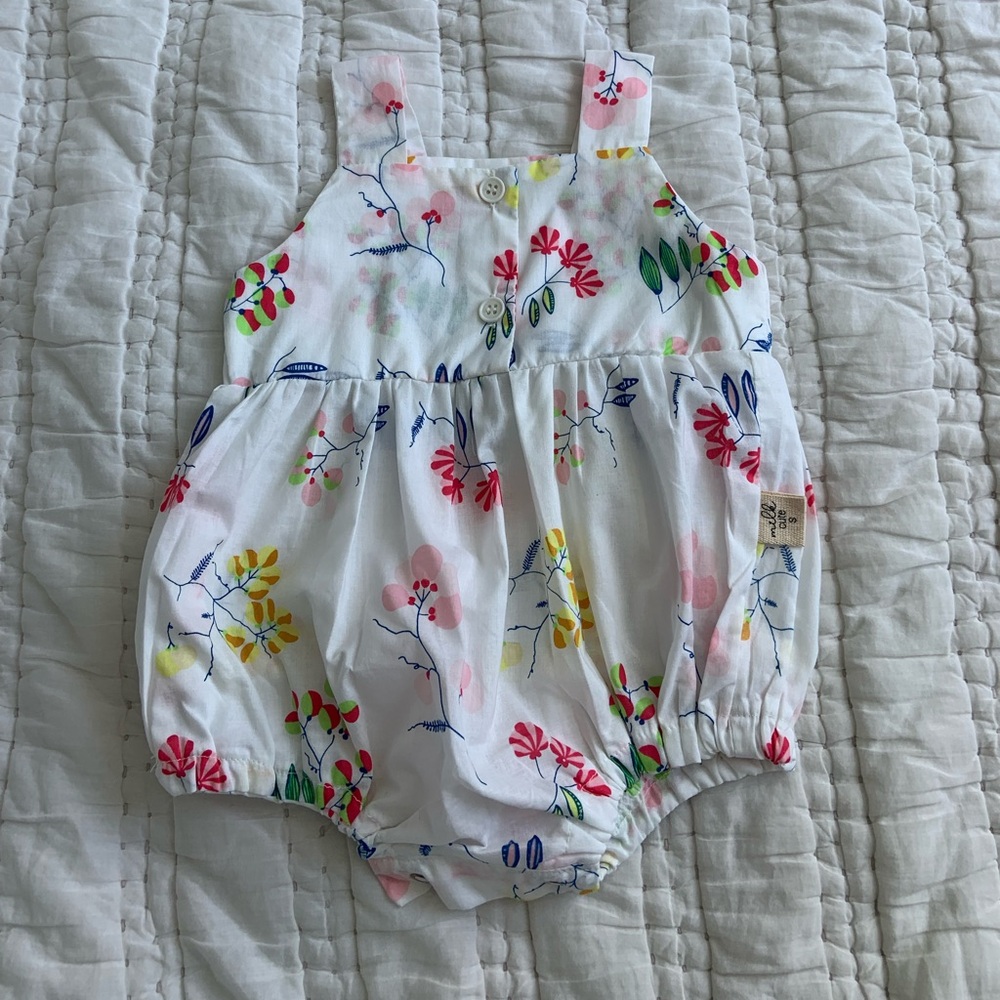 Floral Baby Romper